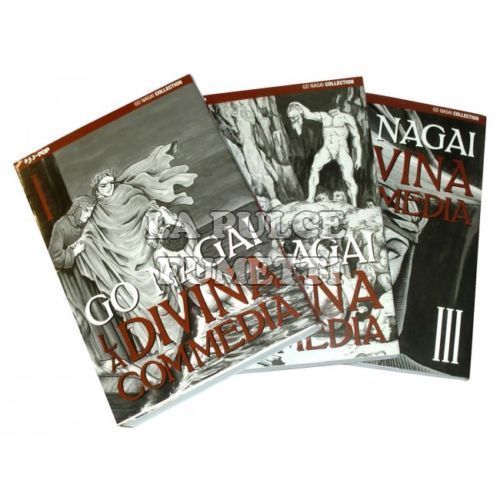 GO NAGAI COLLECTION - LA DIVINA COMMEDIA 1/3 COMPLETA + COFANETTO NUOVI